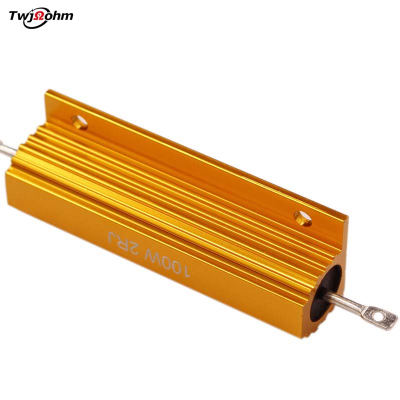 RX24黃金鋁殼電阻100w
